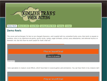 Tablet Screenshot of kimlinhtran.com